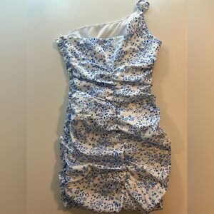 Blue Floral Women's Skirt